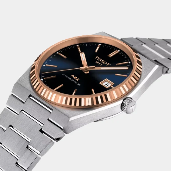 Tissot PRX Silver & Rose Gold