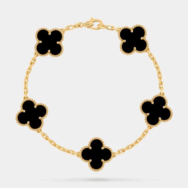 Van Cleef & Arpels Alhambra bracelet Black