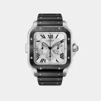 Santos de Cartier Chronograph watch Black