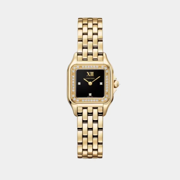 Panthère de Cartier Black Dial Diamond Watch