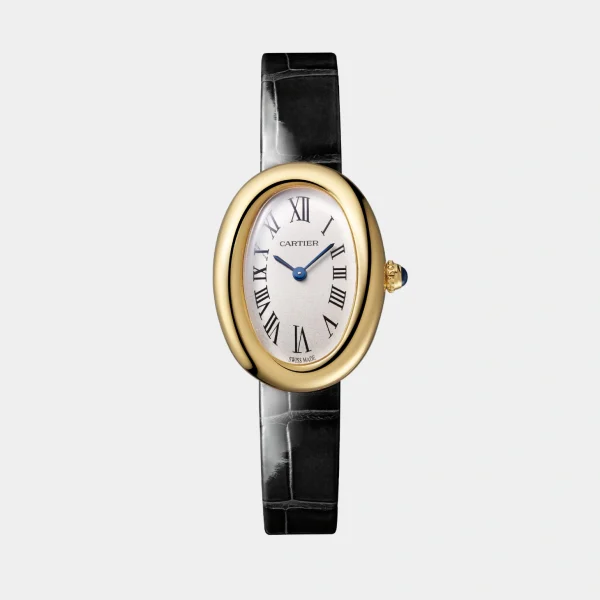Cartier BAIGNOIRE golden watch