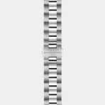 Tissot Gentleman 40mm Black Dial Stainless Steel Watch
