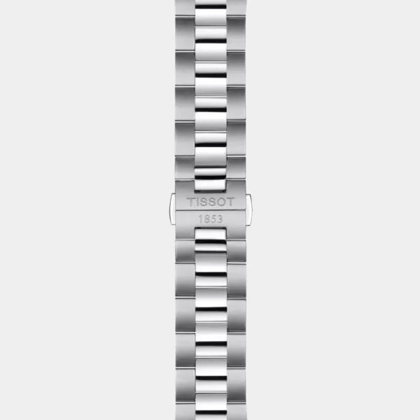 Tissot Gentleman 40mm Black Dial Stainless Steel Watch