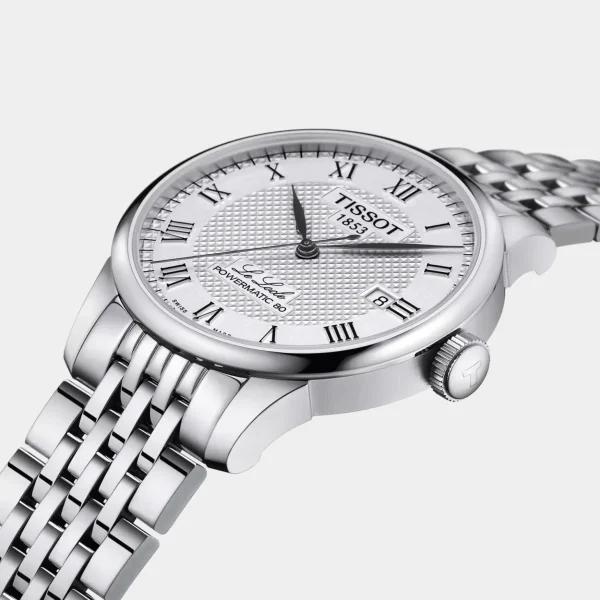 Tissot Le Locle white dial stainless steel watch
