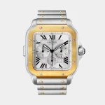 Santos de Cartier Chronograph Stainless Steel watch