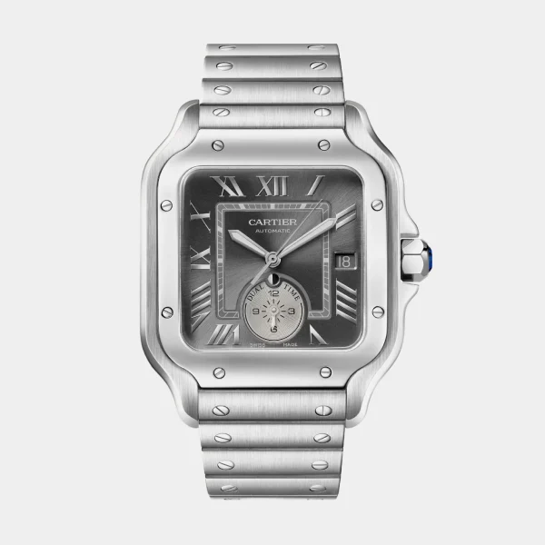 Santos de Cartier Gray Dial Choronograph watch
